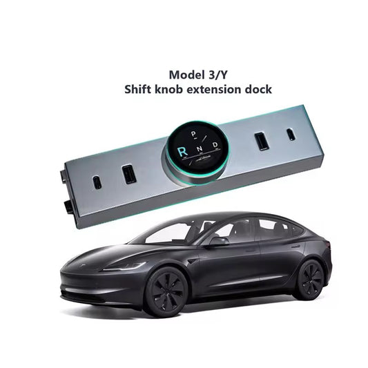 Fast Charge Cable Adapter USB Hub expansion dock Model 3 accessories of Center Console Tesla Docking Station