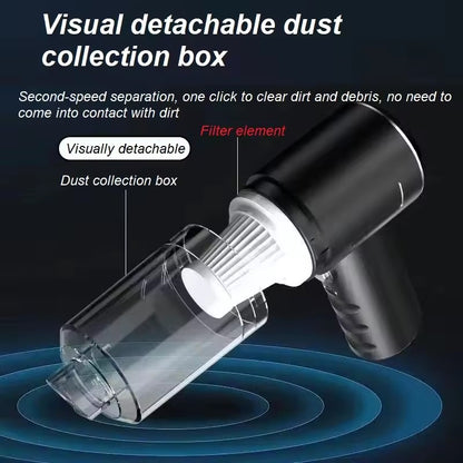 High power mini handheld portable car vacuum cleaner wireless