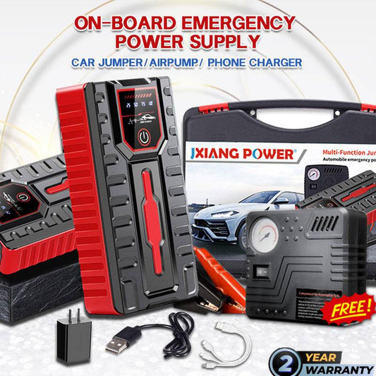 49800MAh 12V CAR Power bank CAR JUMPER /AIRPUMP/ Phone charger Mobile power supply